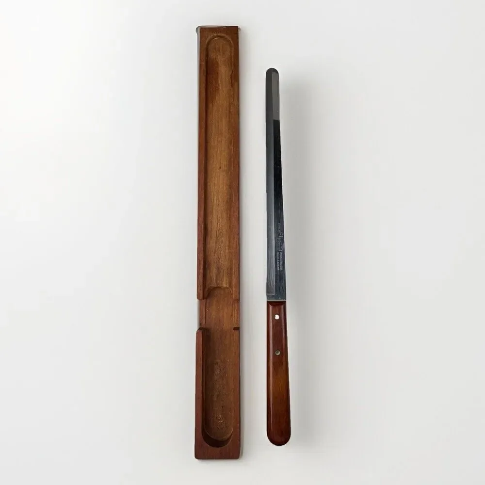 Vintage Imperial USA Wonda Edge Bread Knife Stainless‎ Serrated Cutlery